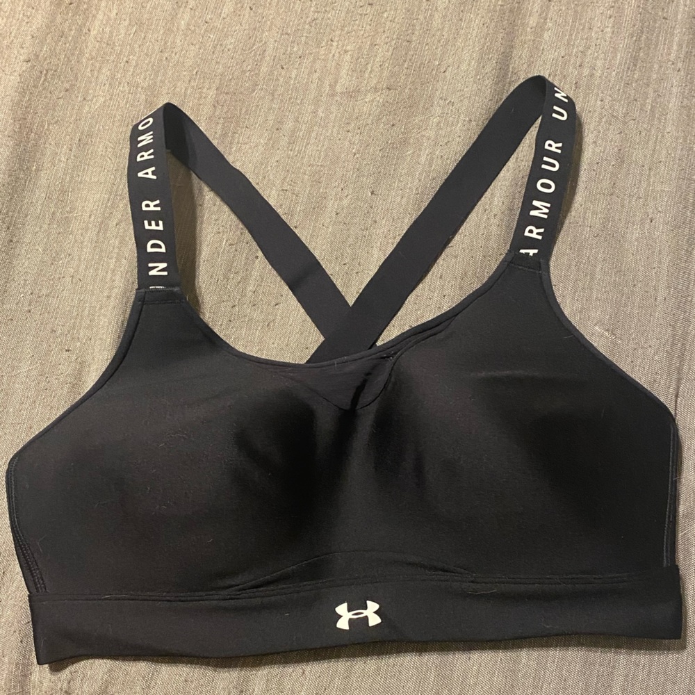 Never been worn Under Armour high impact sports bra.